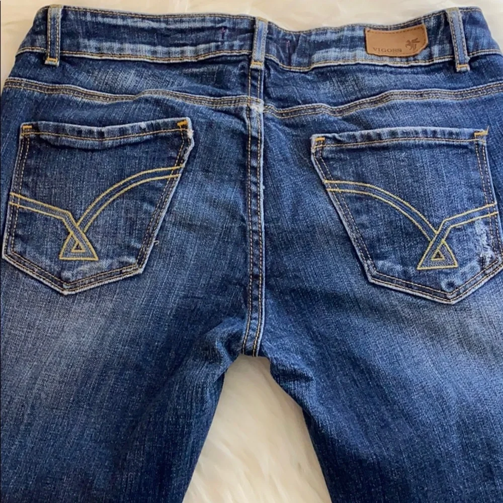 Vigoss capri pants size 7 crop‎ leg rolled